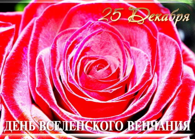 С Днём Вселенского Венчания! С Днём Вселенского Венчания!