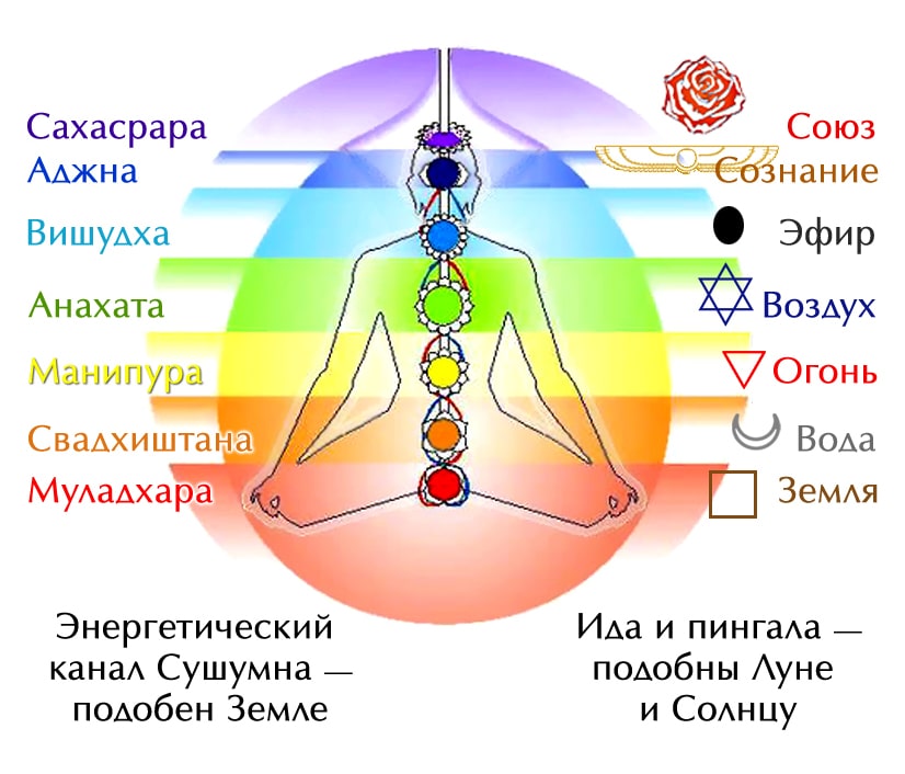 «Основные 7 центров (чакры)»