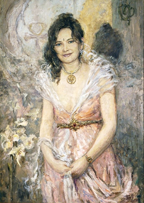 ПОРТРЕТ ВИКТОРИИ ПРЕОБРАЖЕНСКОЙ (100х70, 2006 г.). Работа Александра Осипова, президента ассоциации художников-портретистов, члена-корреспондента Международной Академии культуры и искусства, профессора современной живописи АИНМ, основателя Музея портрета «Россия — взгляд из третьего тысячелетия». ПОРТРЕТ ВИКТОРИИ ПРЕОБРАЖЕНСКОЙ (100х70, 2006 г.)