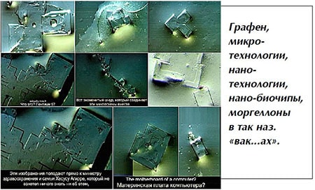 Графен, микро-технологии, нано-технологии, нано-биочипы, моргеллоны в так наз. «вакцинах»