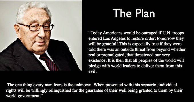 Глобалист Генри Киссинджер в конце 70-х годов разкрыл секрет плана Глобалист Генри Киссинджер
