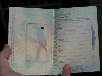 RFID — биометрический паспорт