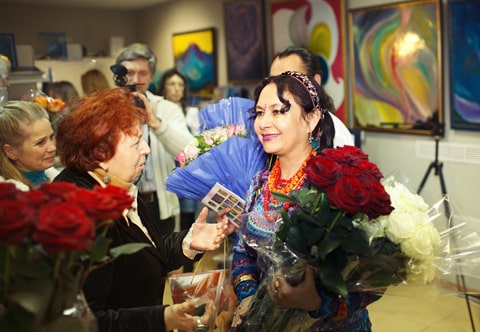 Встречи на Творческих Вечерах Виктории ПреобРАженской, 2012 г. Киев