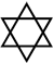 Соединение РАвносторонних треугольников — шестиугольник