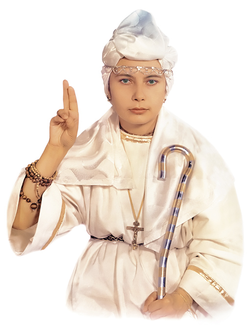 МАТЕРЬ МИРА МАРИЯ ДЭВИ ХРИСТОС (ИзТарическое Фото, г. Киев, 1991)