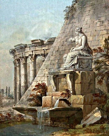 Руины древней цивилизации на полотнах живописцев